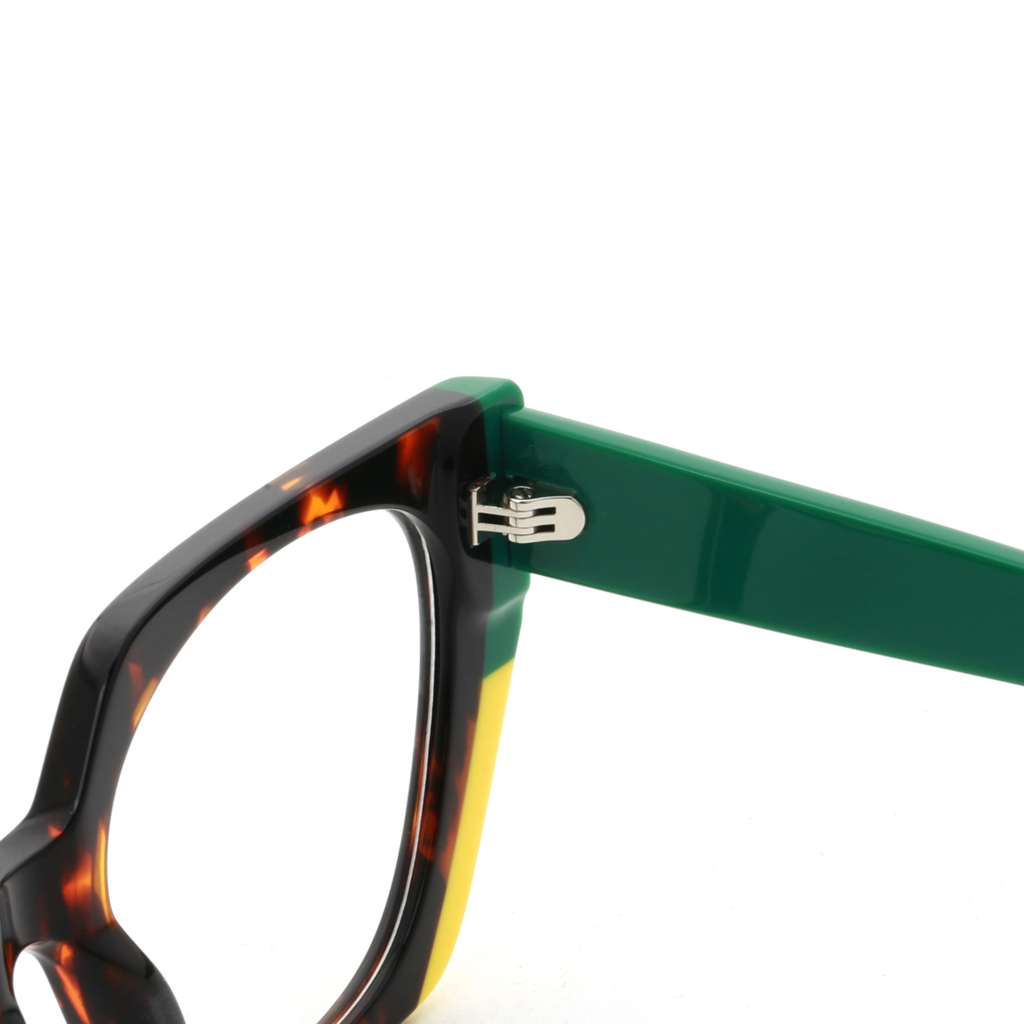 Acetate New High Quality Square Frame Acetate Optical Glasses for Men Women Fashion Colored Frame Custom Logo Wholesale - View 6