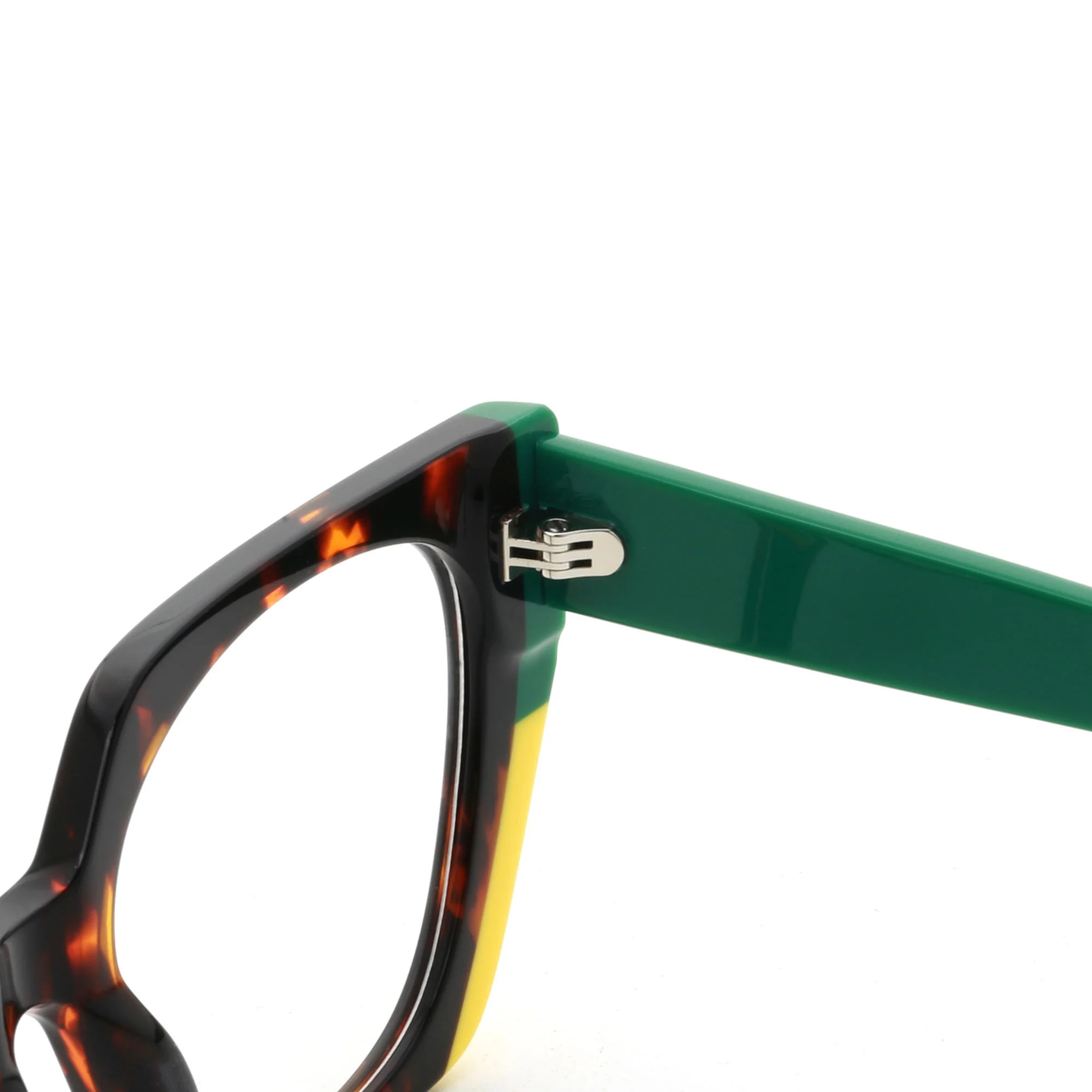 Acetate New High Quality Square Frame Acetate Optical Glasses for Men Women Fashion Colored Frame Custom Logo Wholesale - View 6