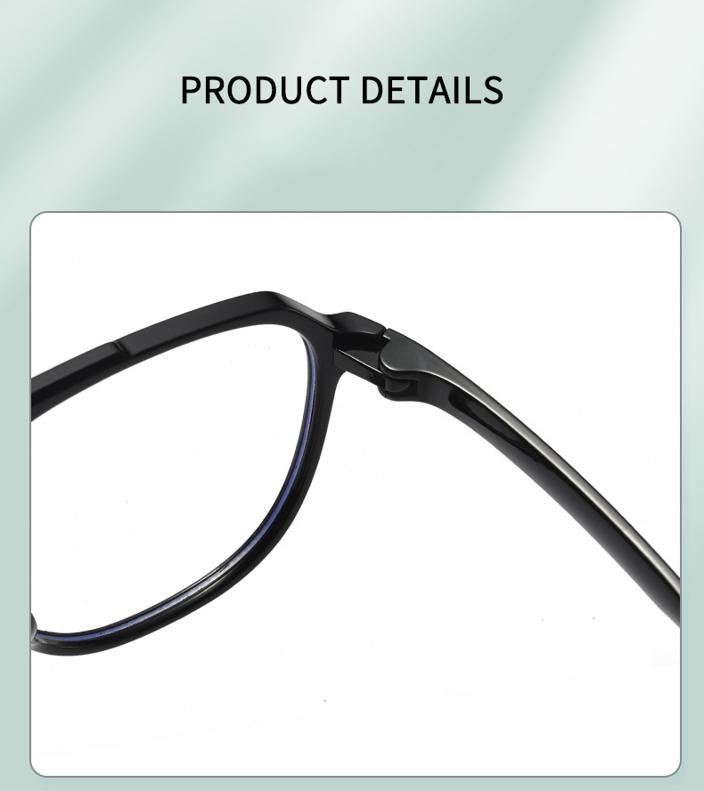 Alloy Brand Designer Eyeglasses Frame Prescription Men Optical Eyewear - Details 4