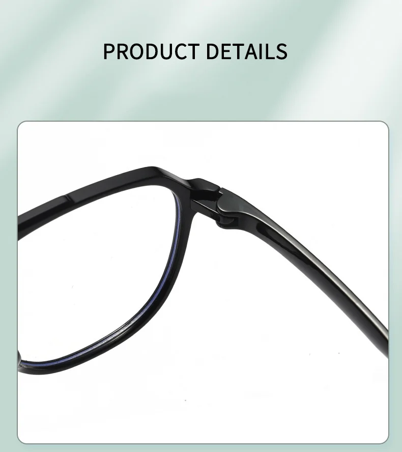  Alloy Brand Designer Eyeglasses Frame Prescription Men Optical Eyewear - Details 4