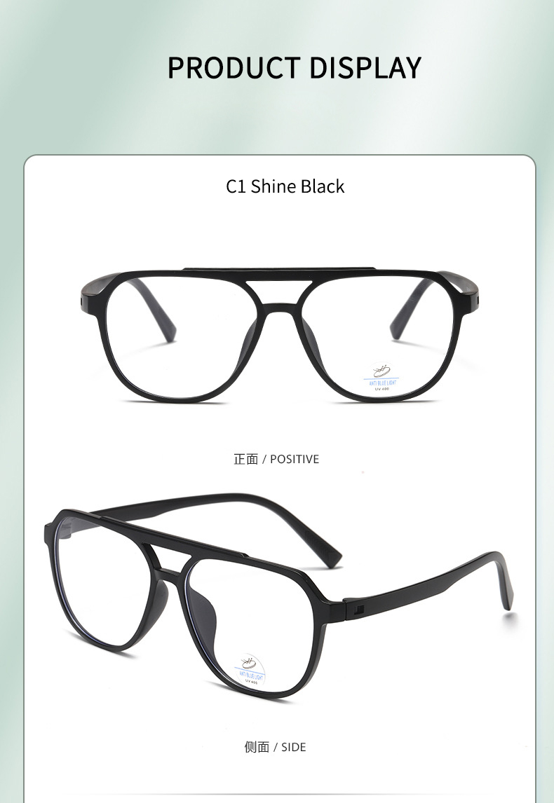 Brand Designer Eyeglasses Frame Prescription Men Optical Eyewear Details and Specifications