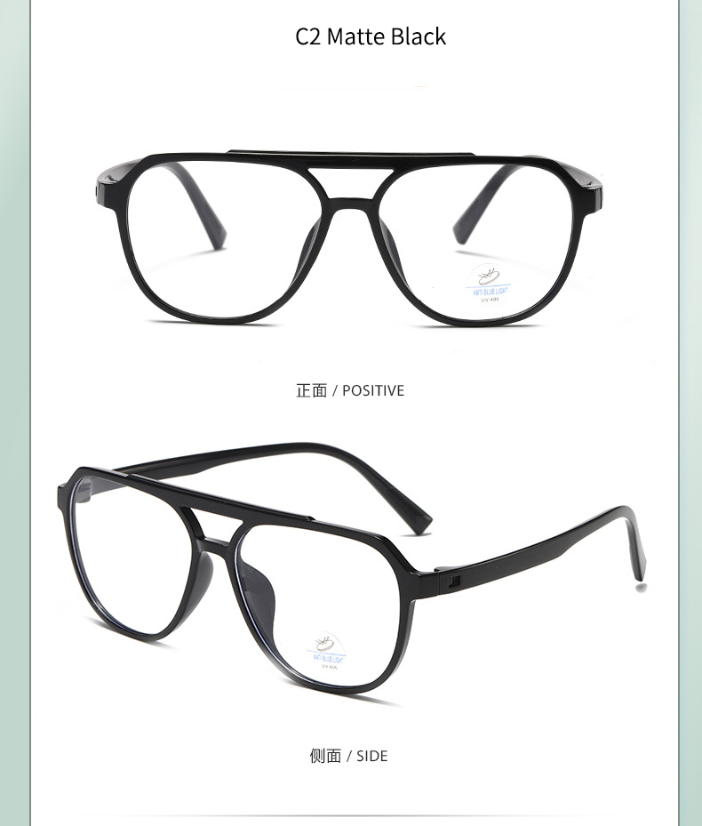 Alloy Brand Designer Eyeglasses Frame Prescription Men Optical Eyewear - Details 7