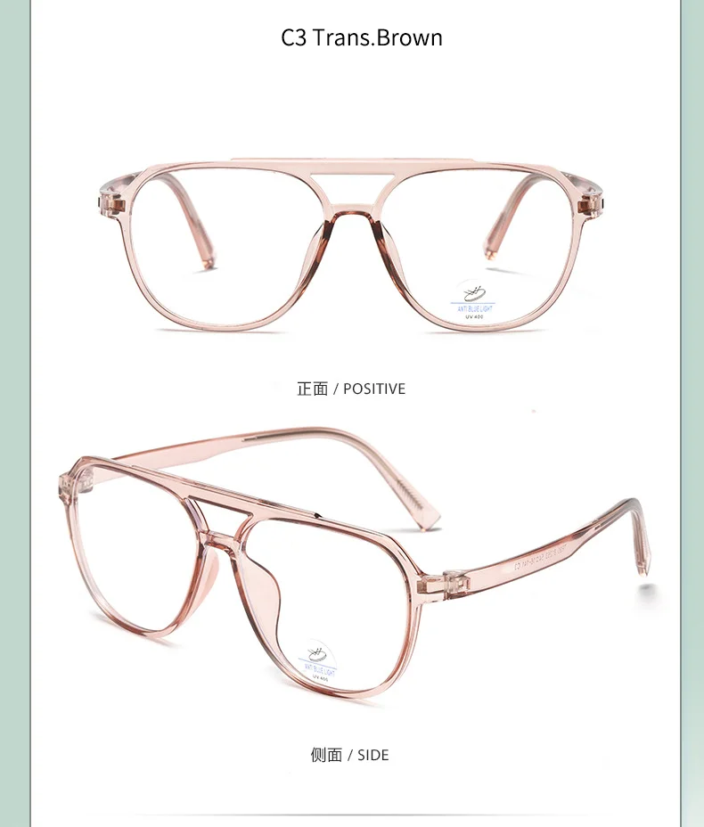  Alloy Brand Designer Eyeglasses Frame Prescription Men Optical Eyewear - Details 8
