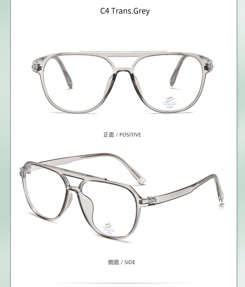 Alloy Brand Designer Eyeglasses Frame Prescription Men Optical Eyewear - Details 9