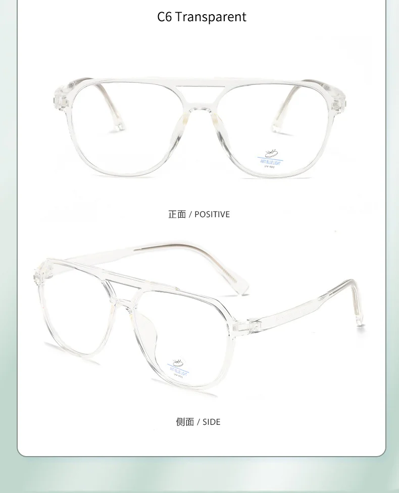  Alloy Brand Designer Eyeglasses Frame Prescription Men Optical Eyewear - Details 11