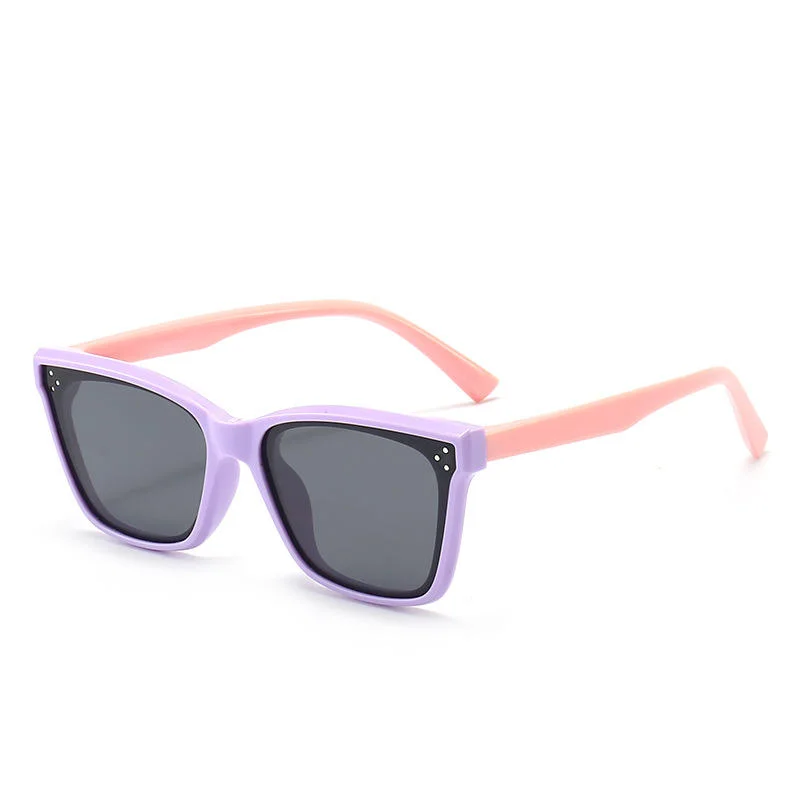  SILICONE TPEE New Arrivals Sunglasses Baby Trendy Fashion Designer Silicone Tpee Sunglasses for Kids Boys Girls - View 5