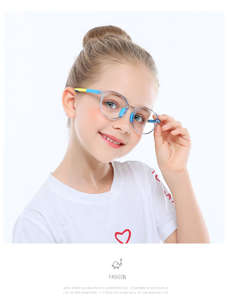 Student Anti Blue Optical Frames Kids Computer Anti-radiation Glasses - Details 3
