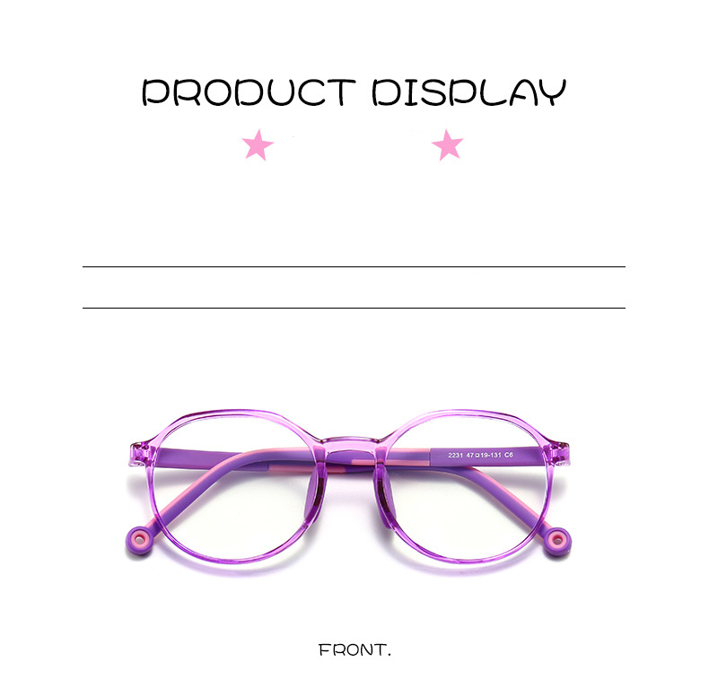 Student Anti Blue Optical Frames Kids Computer Anti-radiation Glasses - Details 4