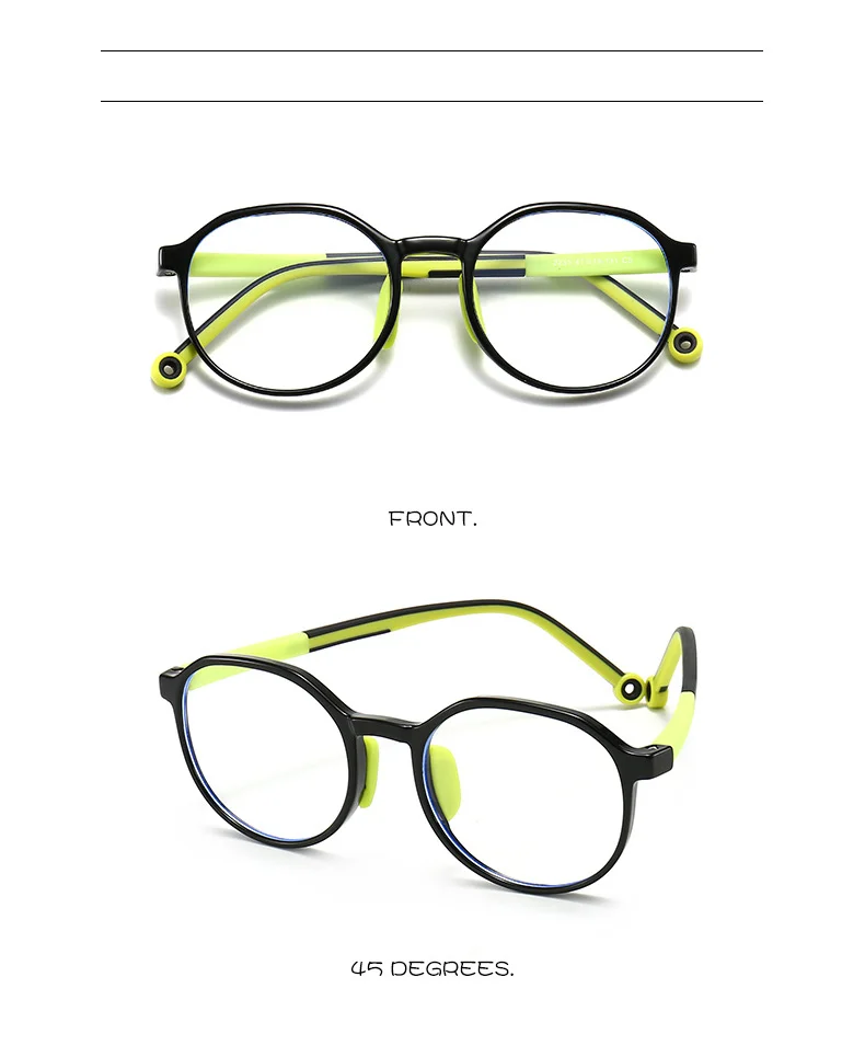   Student Anti Blue Optical Frames Kids Computer Anti-radiation Glasses - Details 6