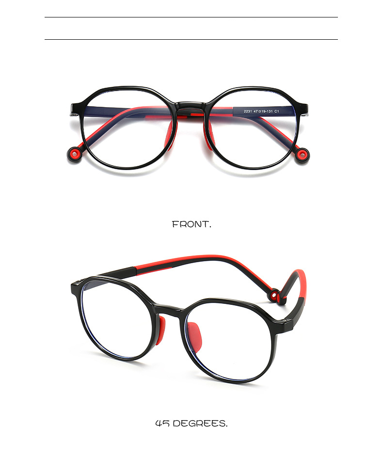 Student Anti Blue Optical Frames Kids Computer Anti-radiation Glasses - Details 10