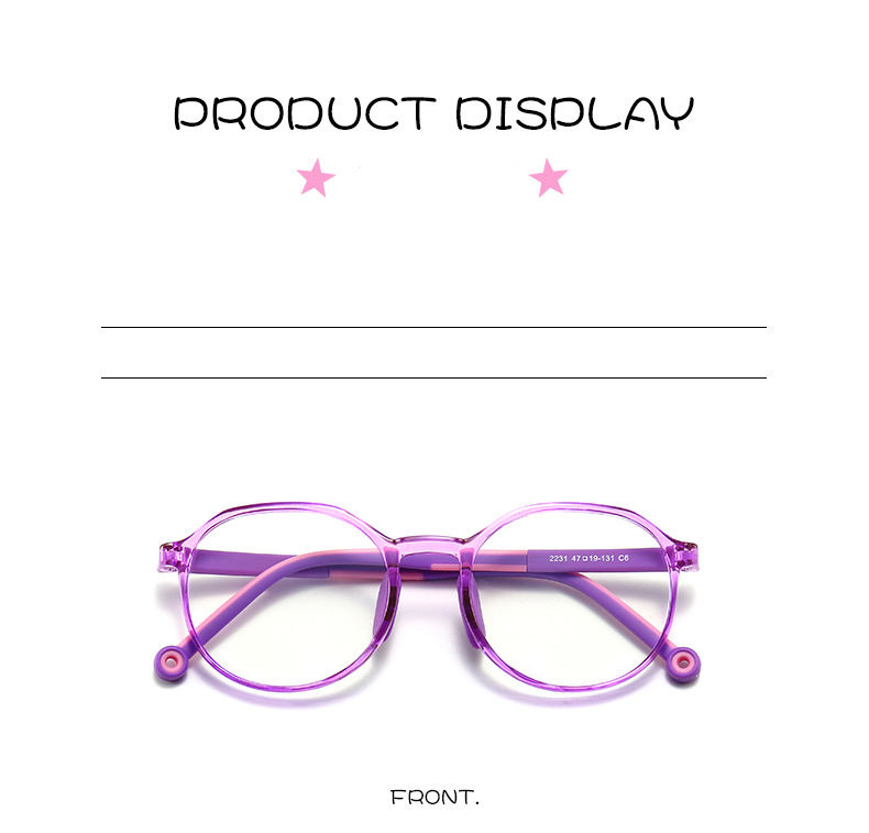 Student Anti Blue Optical Frames Kids Computer Anti-radiation Glasses - View 6