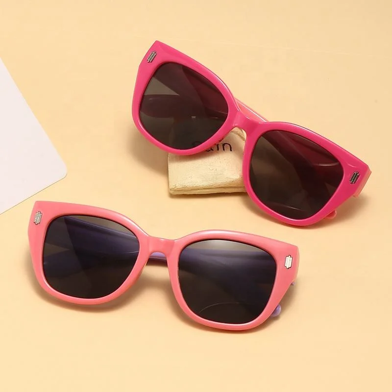  SILICONE TPEE Custom Private Label Party Sun Glasses Fashion Design New Sunglasses Silicone Tpee Children's TAC Sunglasses - View 2
