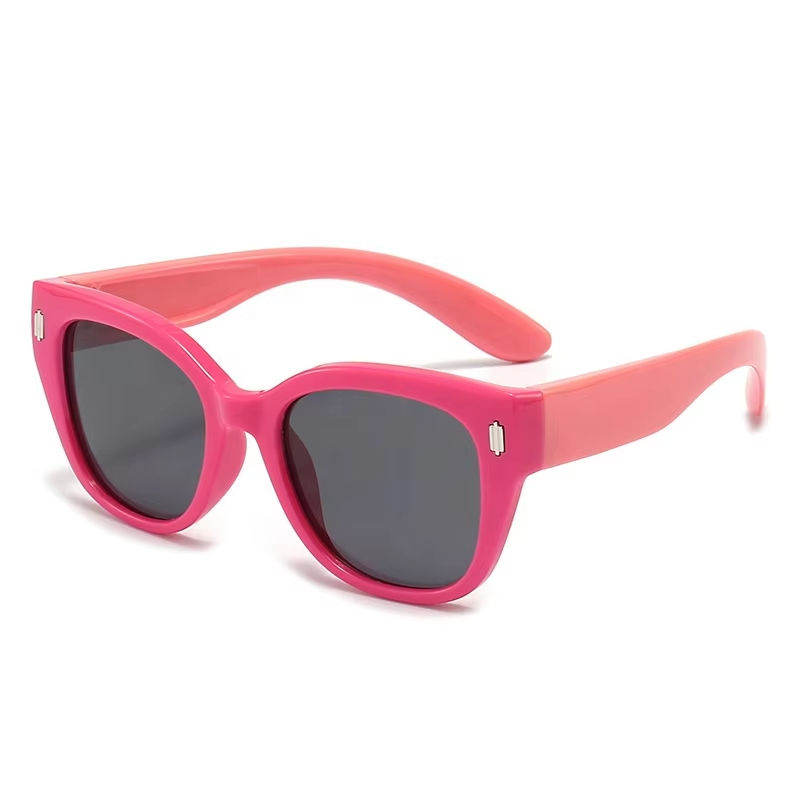 Custom Private Label Party Sun Glasses Fashion Design New Sunglasses Silicone Tpee Children's TAC Sunglasses Custom Eyewear
