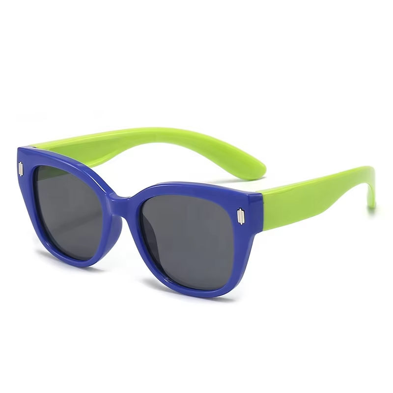 Custom Private Label Party Sun Glasses Fashion Design New Sunglasses Silicone Tpee Children's TAC Sunglasses Custom Eyewear