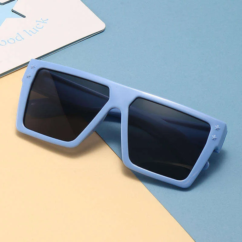 SILICONE TPEE Hot Sale Popular Products Sunglasses Fashionable UV400 Vintage Square Frame Custom Colorful Sunglasses for Kids - View 2