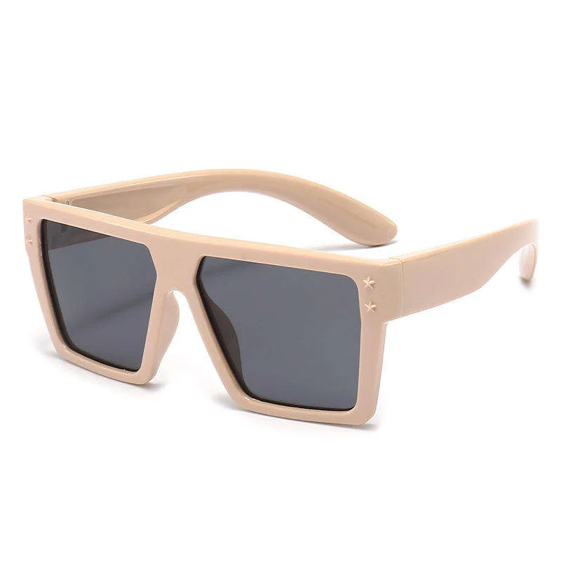 SILICONE TPEE Hot Sale Popular Products Sunglasses Fashionable UV400 Vintage Square Frame Custom Colorful Sunglasses for Kids - View 3