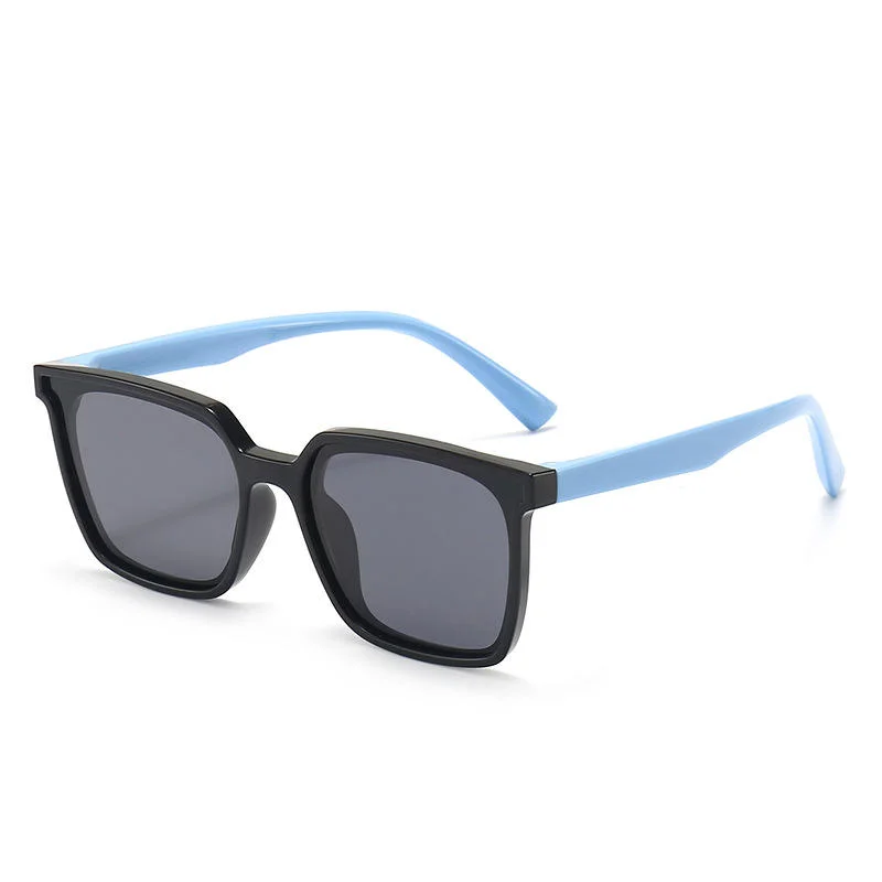 SILICONE TPEE High Quality Square Shape Girls Boys Kids 8 Colors Uv400 Sunglasses Oversize Vintage Fashion Designer Baby Sunglasses - View 4