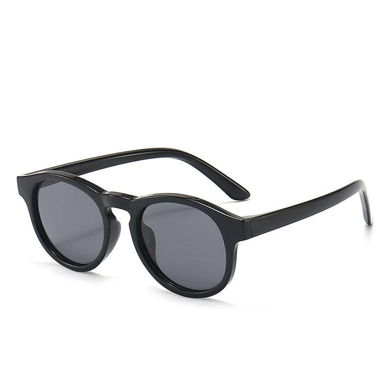 High Quality Trendy Colorful Kids Sunglasses Silicone Tpee Retro UV400 Square Sunglasses for Baby Kids Custom Eyewear