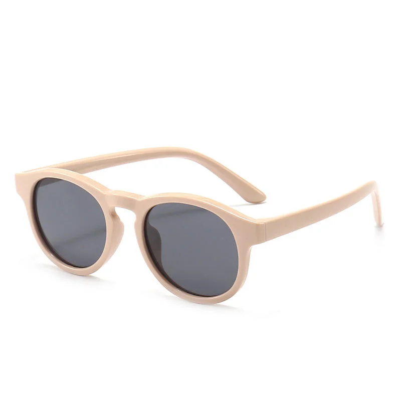  SILICONE TPEE High Quality Trendy Colorful Kids Sunglasses Silicone Tpee Retro UV400 Square Sunglasses for Baby Kids - View 5