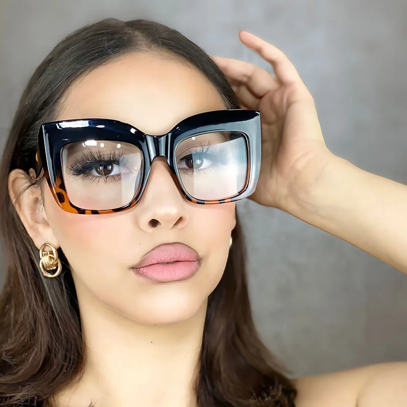  PC 2025 Trends High Quality Plastic Eye Glasses Frames Spectacles Luxury Eyewear Eyeglasses Optical Frames for Women - Details 1