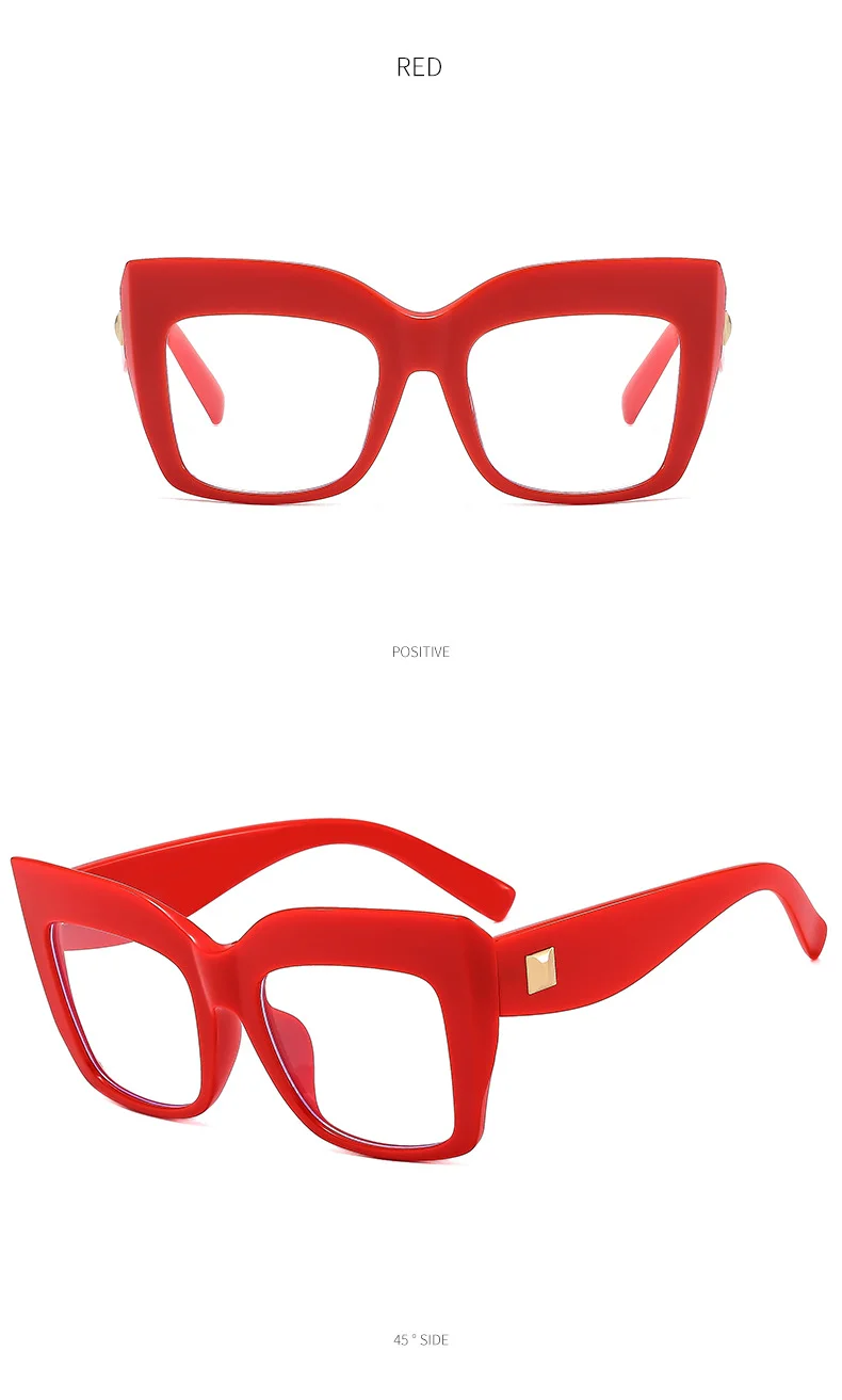  PC 2025 Trends High Quality Plastic Eye Glasses Frames Spectacles Luxury Eyewear Eyeglasses Optical Frames for Women - Details 10