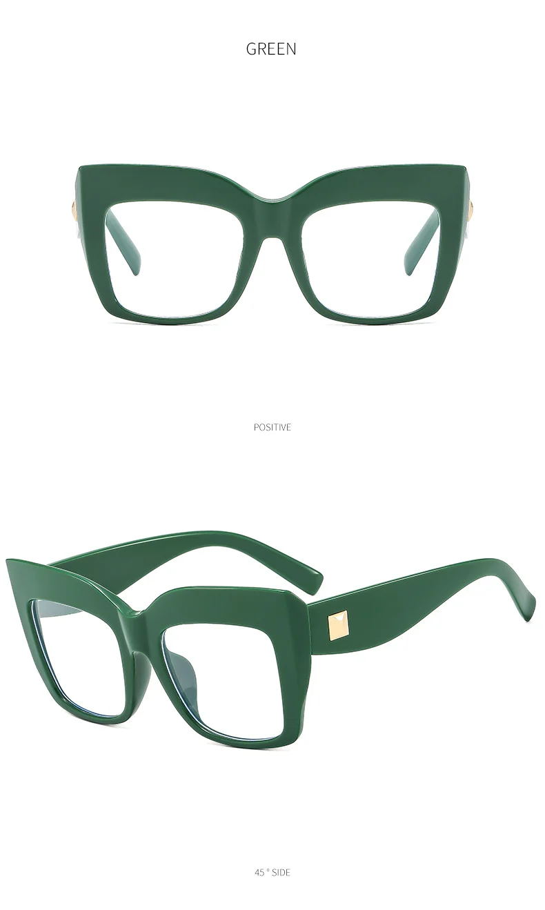  PC 2025 Trends High Quality Plastic Eye Glasses Frames Spectacles Luxury Eyewear Eyeglasses Optical Frames for Women - Details 12