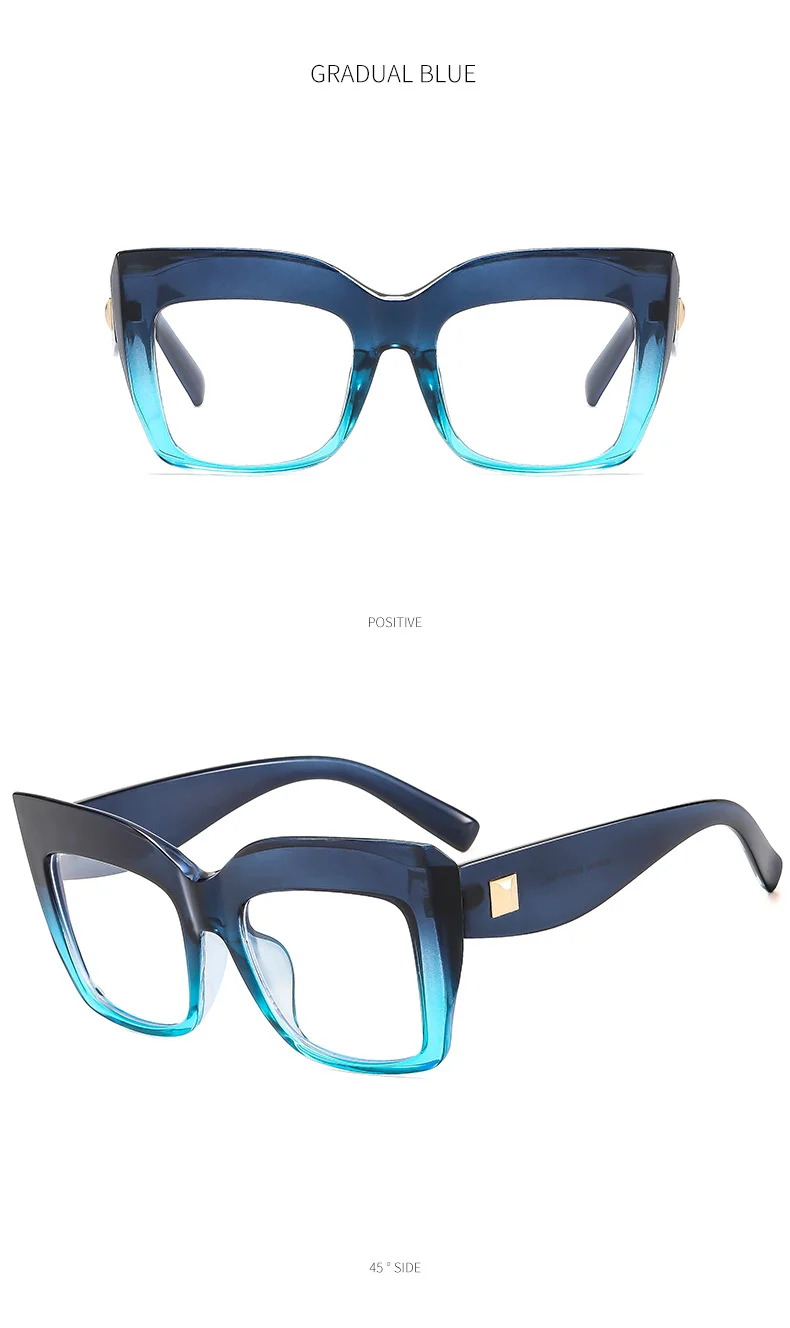  PC 2025 Trends High Quality Plastic Eye Glasses Frames Spectacles Luxury Eyewear Eyeglasses Optical Frames for Women - Details 14