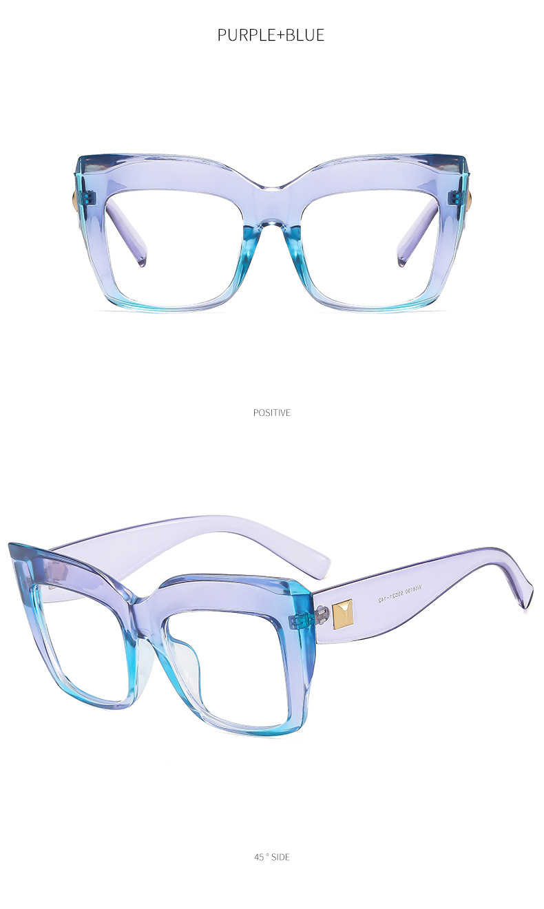 PC 2025 Trends High Quality Plastic Eye Glasses Frames Spectacles Luxury Eyewear Eyeglasses Optical Frames for Women - Details 16