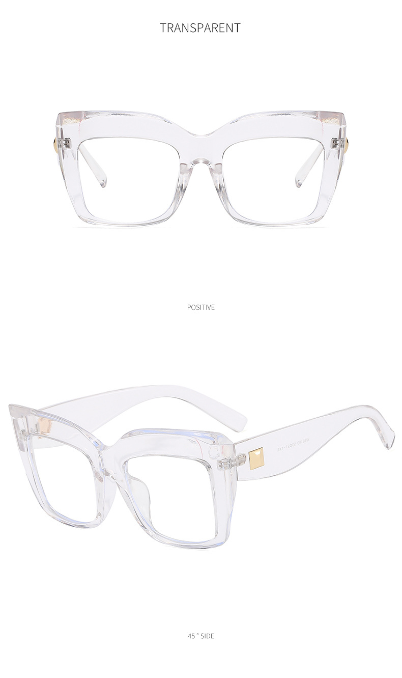 PC 2025 Trends High Quality Plastic Eye Glasses Frames Spectacles Luxury Eyewear Eyeglasses Optical Frames for Women - Details 17