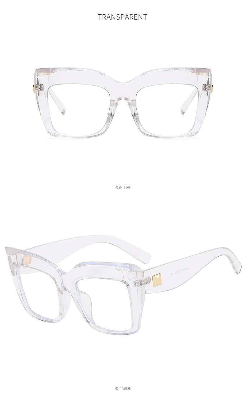  PC 2025 Trends High Quality Plastic Eye Glasses Frames Spectacles Luxury Eyewear Eyeglasses Optical Frames for Women - Details 17