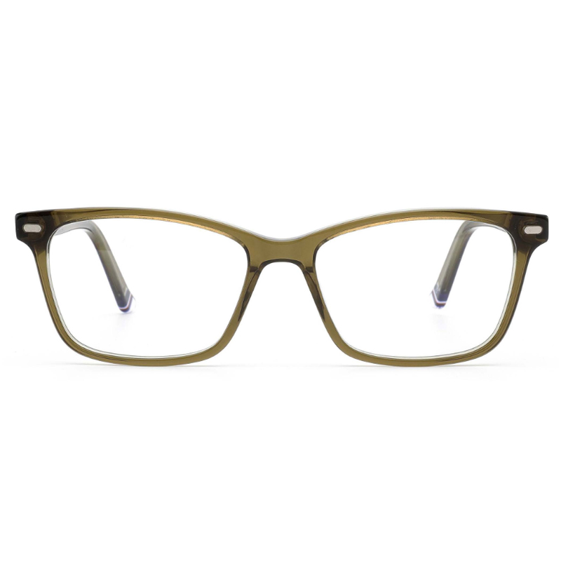 Acetate Custom Premium Quality Acetate Frames for Spectacles Women Men's Classic Eyeglasses Frame - Details 4