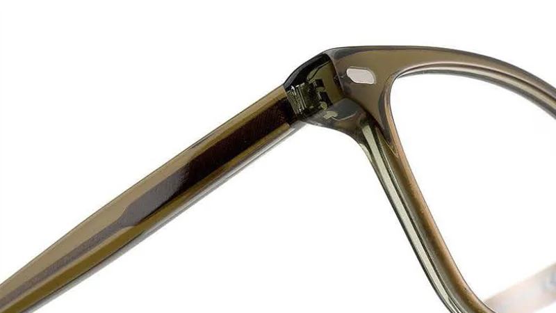 Acetate Custom Premium Quality Acetate Frames for Spectacles Women Men's Classic Eyeglasses Frame - Details 5