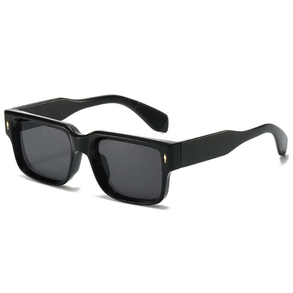  PC 2025 UV400 Vintage Sunglasses Small Square Fashion Shades Cheap Custom Design Stylish Women Men Sunglasses - View 2