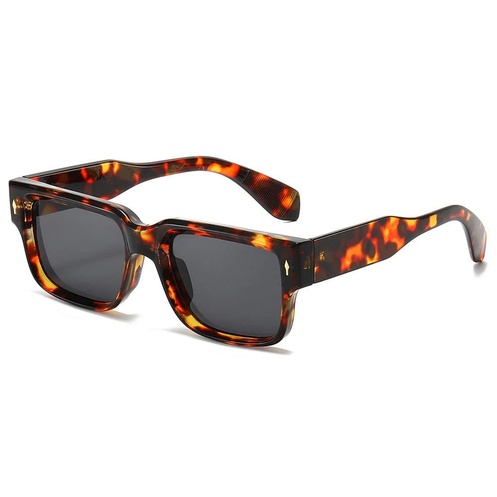  PC 2025 UV400 Vintage Sunglasses Small Square Fashion Shades Cheap Custom Design Stylish Women Men Sunglasses - View 4