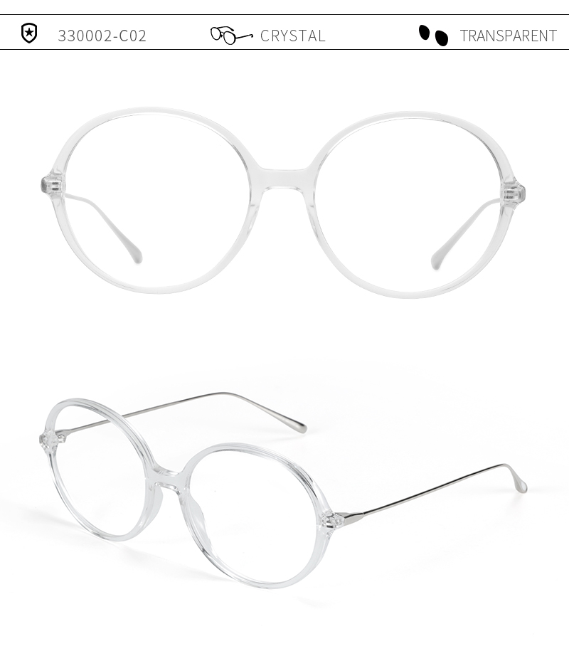 Metal Women Eyeglasses Latest Fashion Metal Frame Anti Blue Light Optical Glasses Retro Round Metal Computer Eyeglasses - Details 6