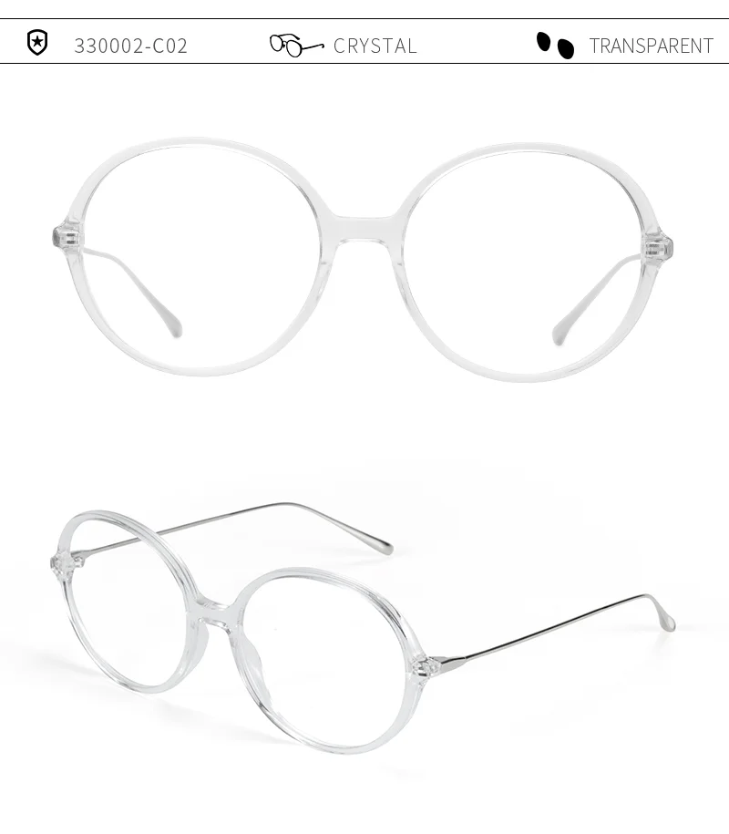  Metal Women Eyeglasses Latest Fashion Metal Frame Anti Blue Light Optical Glasses Retro Round Metal Computer Eyeglasses - Details 6