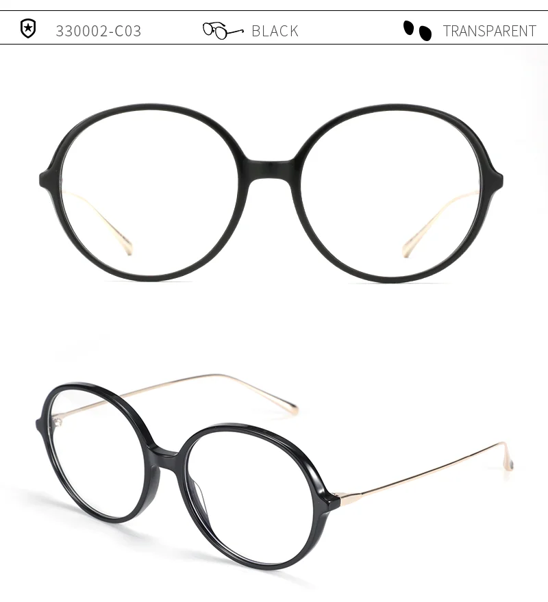  Metal Women Eyeglasses Latest Fashion Metal Frame Anti Blue Light Optical Glasses Retro Round Metal Computer Eyeglasses - Details 7