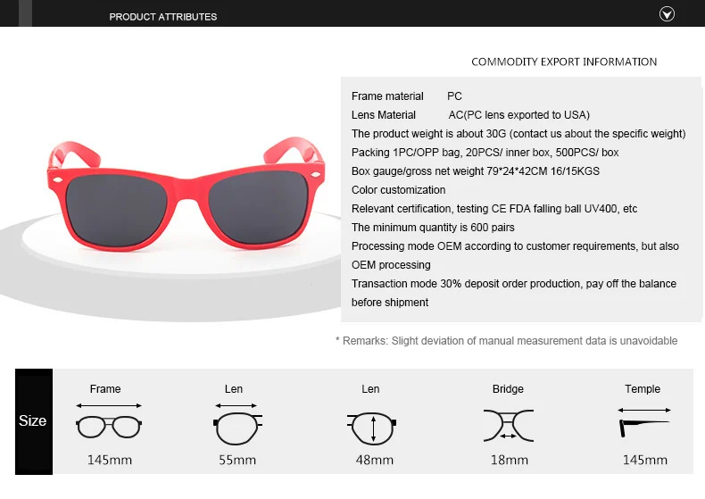   Wholesale Bulk Promotional Men Women Pc Frame Pc Lens Customer Custom Print logo Shades Sun Glasses Custom Sunglasses with logo - Details 3