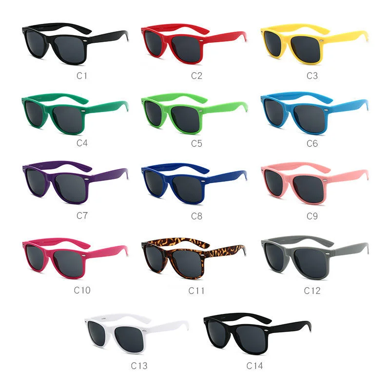   Wholesale Bulk Promotional Men Women Pc Frame Pc Lens Customer Custom Print logo Shades Sun Glasses Custom Sunglasses with logo - View 2
