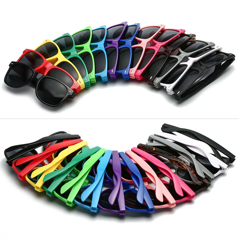   Wholesale Bulk Promotional Men Women Pc Frame Pc Lens Customer Custom Print logo Shades Sun Glasses Custom Sunglasses with logo - View 3