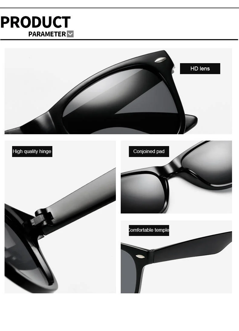 Wholesale Bulk Promotional Men Women Pc Frame Pc Lens Customer Custom Print logo Shades Sun Glasses Custom Sunglasses with logo - View 6