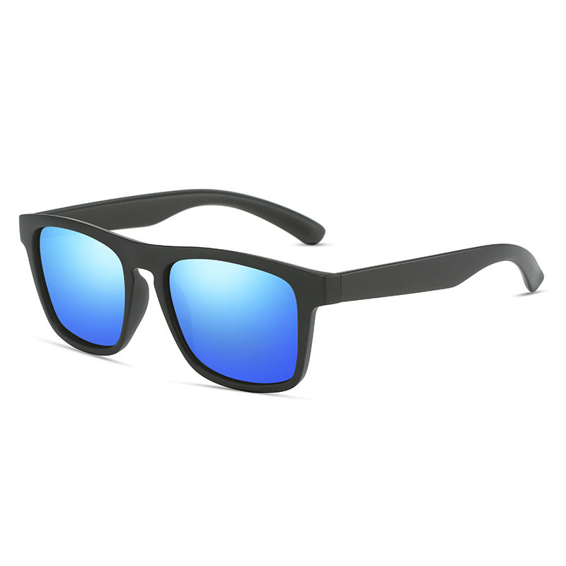 Blue, Green, Gray, Black PC Classic Plastic Frame Uv400 Driving Shades High Quality Custom logo Men Polarized Sunglasses - View 1