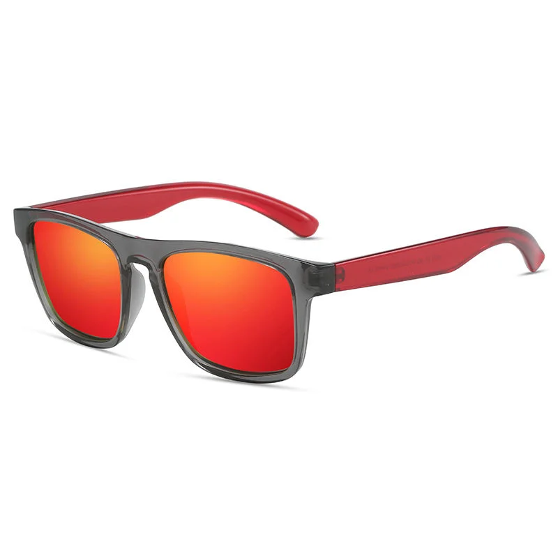 Blue, Green, Gray, Black PC Classic Plastic Frame Uv400 Driving Shades High Quality Custom logo Men Polarized Sunglasses - View 6