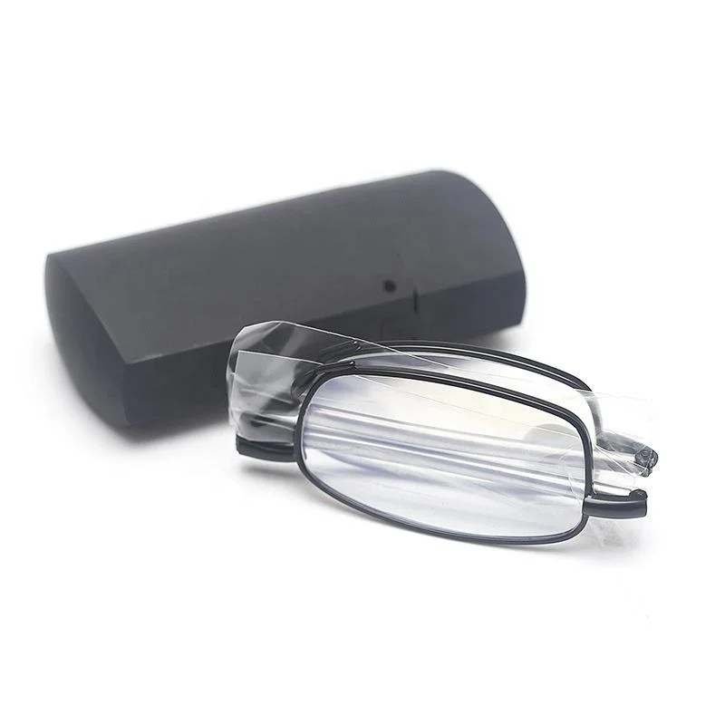 Silver, Gold, Custom Color Folding Reading Glasses High Quality Anti Blue Light Portable Metal Reading Glasses - View 4