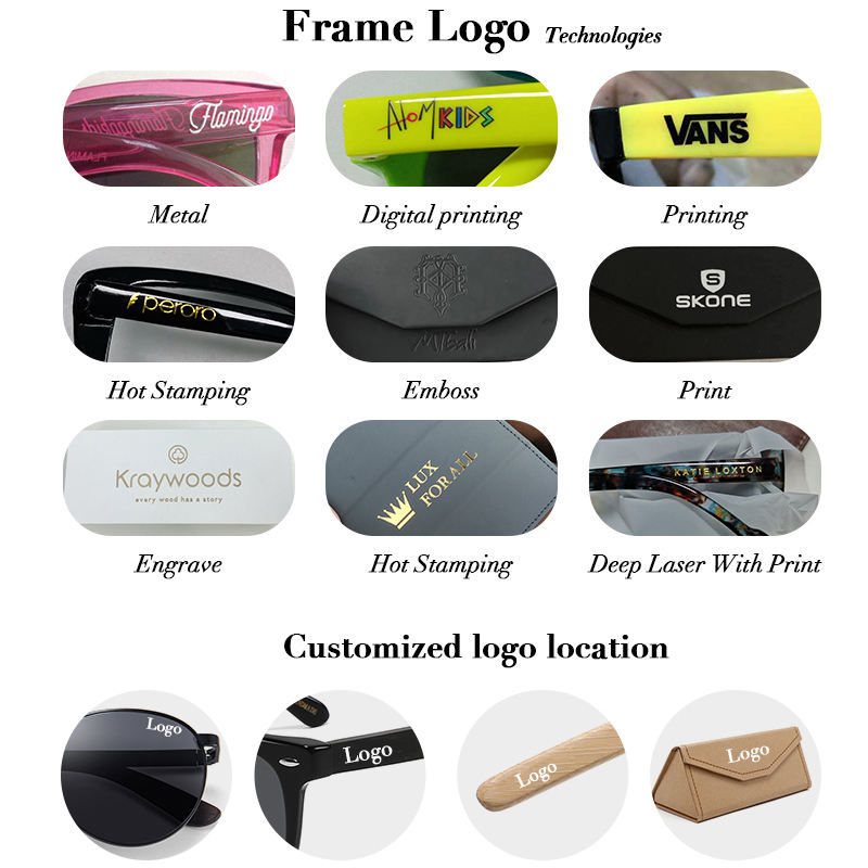S Black, Gray, Black Square Polarized Plastic Sunglasses Men Classic square Frame Custom logo Sunglasses for Outdoor - View 5