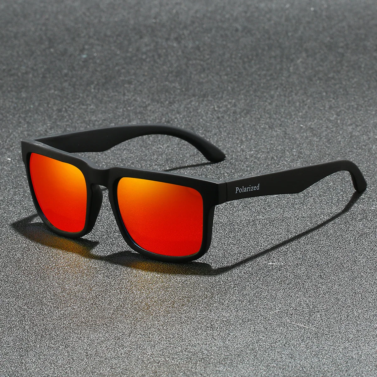 Black PC Polarized Cycling Sunglasses for Men & Women – UV400 Protection Sports Eyewear for Running, Driving, Fishing & Beach. Stylish Outdoor Sun Glasses for All Activities - Details 9