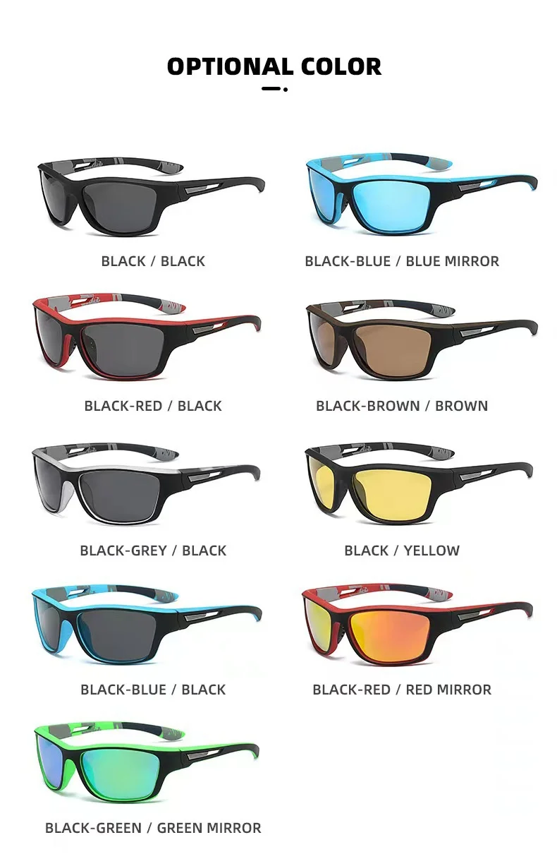 Black... PC TUV/CE Certified Polarized Technology with Multi-Layer AR Coating for Enhanced Clarity - Details 11