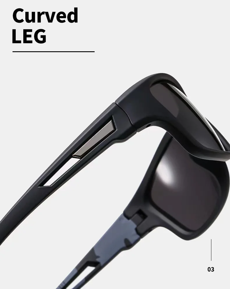 Black... PC TUV/CE Certified Polarized Technology with Multi-Layer AR Coating for Enhanced Clarity - Details 12