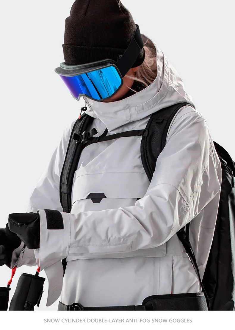  TPU Desniger Ski Goggles Ice Skating Snow Sports Glasses Polarized Anti-fog Lens UV400 Protection Snowboard Safety Sunglasses Custom - Details 8
