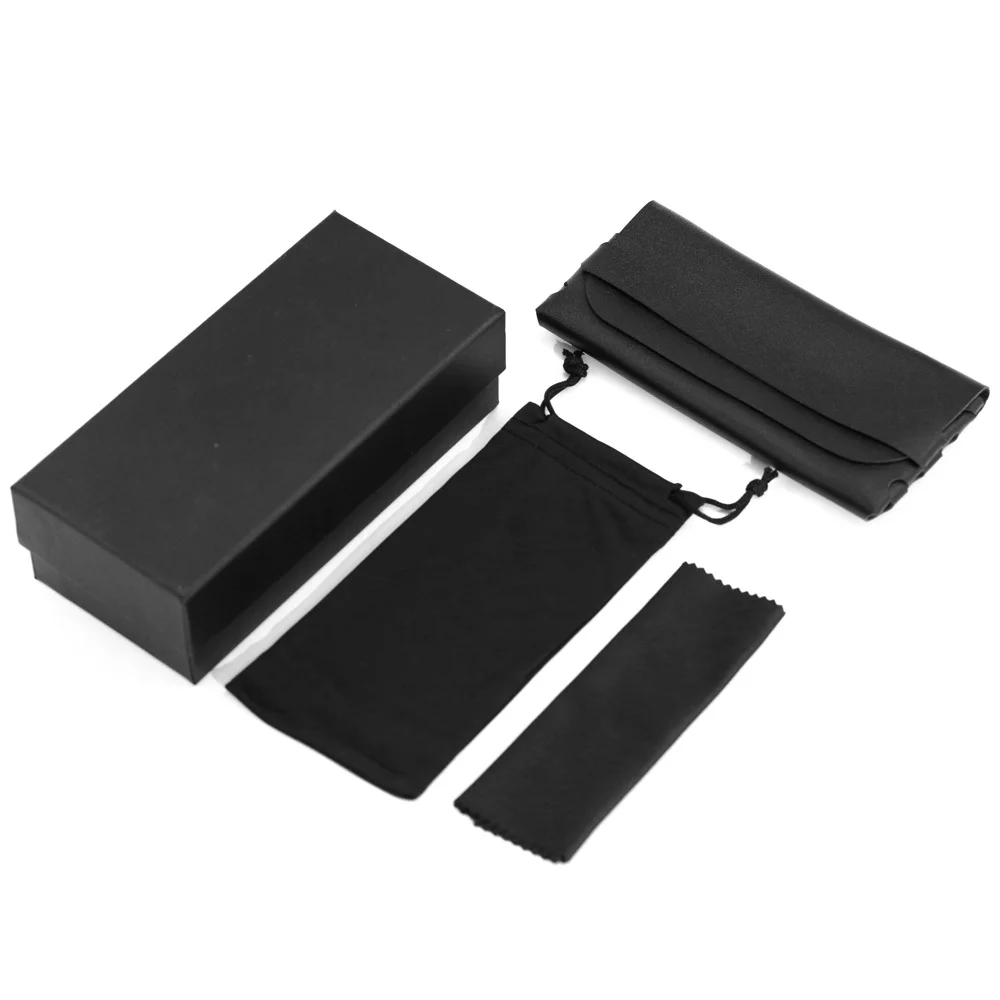   Elegant Glasses Case Set — Sunglasses, Reading Glasses & Eyeglass Cloth Included, Premium Eyewear Accessories - Details 2